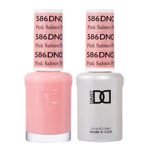 DND - Pink Salmon #586 - Gel & Lacquer Duo