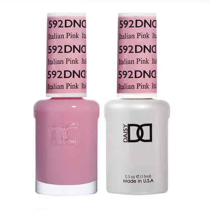 DND - Italian Pink #592 - Gel & Lacquer Duo - CM Nails & Beauty Supply