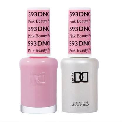 DND - Pink Beauty #593 - Gel & Lacquer Duo - CM Nails & Beauty Supply
