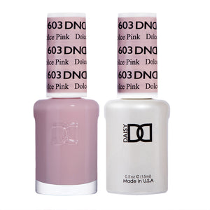 DND - Dolce Pink #603 - Gel & Lacquer Duo