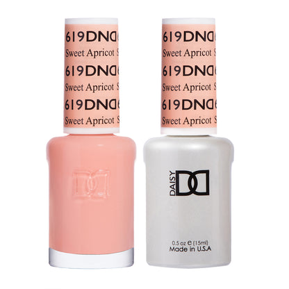 DND - Sweet Apricot #619 - Gel & Lacquer Duo - CM Nails & Beauty Supply
