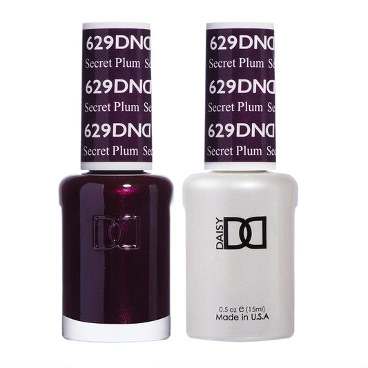 DND - Secret Plum #629 - Gel & Lacquer Duo - CM Nails & Beauty Supply