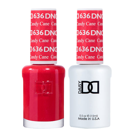 DND - Candy Cane #636 - Gel & Lacquer Duo