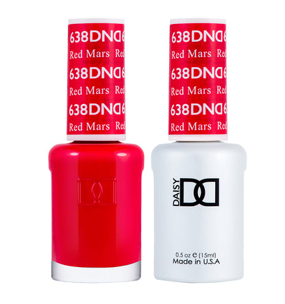 DND - Red Mars #638 - Gel & Lacquer Duo - CM Nails & Beauty Supply