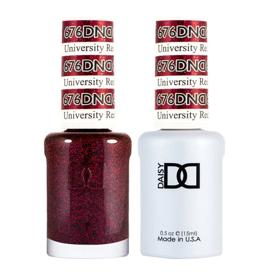 DND Universal Red #676 - Gel & Lacquer Duo - CM Nails & Beauty Supply