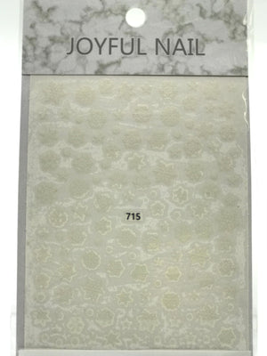Christmas Nail Art Stickers (715) - CM Nails & Beauty Supply