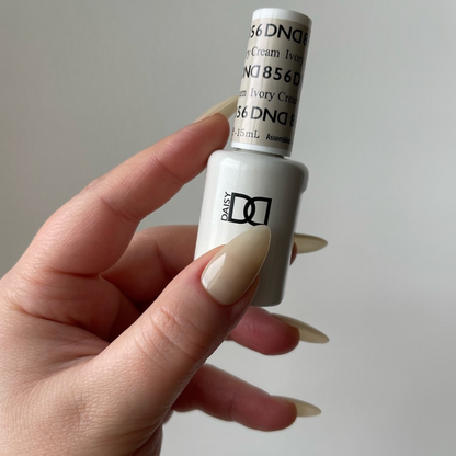 DND - Ivory Cream #856 - Gel & Lacquer Duo - CM Nails & Beauty Supply