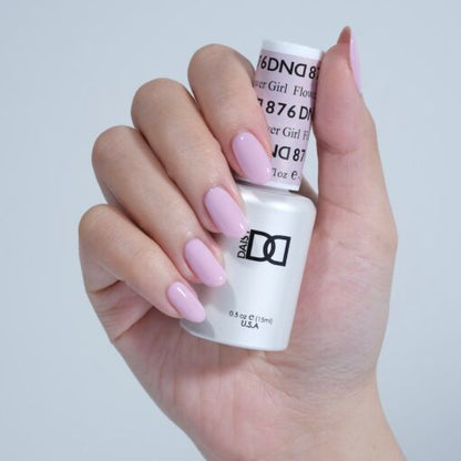 DND Flower Girl #876 - Soak-Off Gel Polish - CM Nails & Beauty Supply
