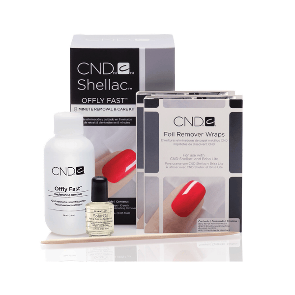 CND - Shellac Offly Fast 8 Minute Removal & Care Kit - CM Nails & Beauty Supply
