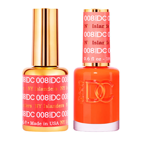 DC - NY Islanders #008 - Gel & Lacquer Duo CM Nail Beauty Supply Toronto