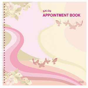 Salon Appointment Book 6-Column - CM Nails & Beauty Supply