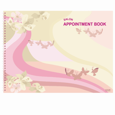Salon Appointment Book 8-Column - CM Nails & Beauty Supply