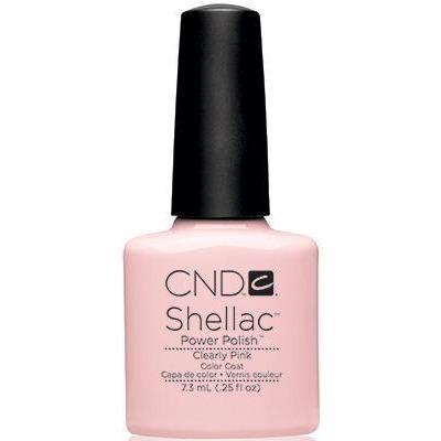 CND Shellac - Clearly Pink (0.25 oz) | CND - CM Nails & Beauty Supply
