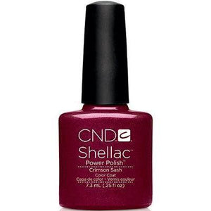 CND Shellac - Crimson Sash (0.25 oz) | CND - CM Nails & Beauty Supply