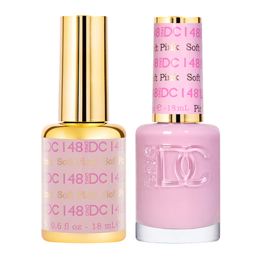 DC Soft Pink #148 - Gel Polish & Lacquer Duo - CM Nails & Beauty Supply