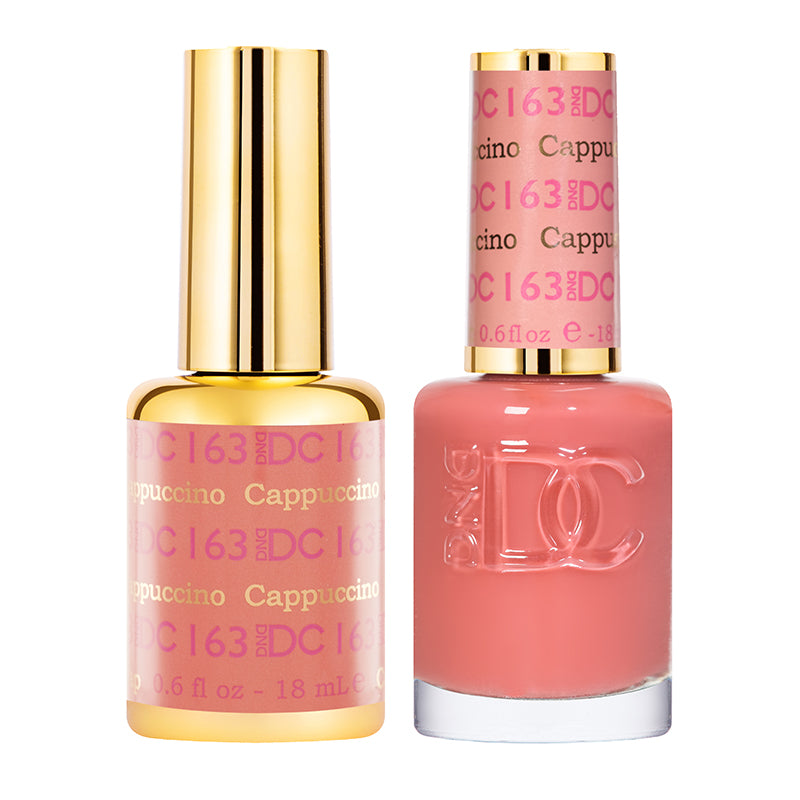 DC Cappuccino #163 - Gel Polish & Lacquer Duo - CM Nails & Beauty Supply