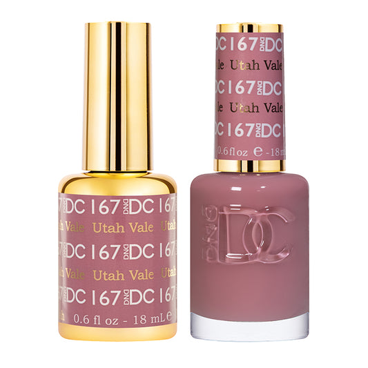 DC Utah Vale #167 - Gel Polish & Lacquer Duo - CM Nails & Beauty Supply
