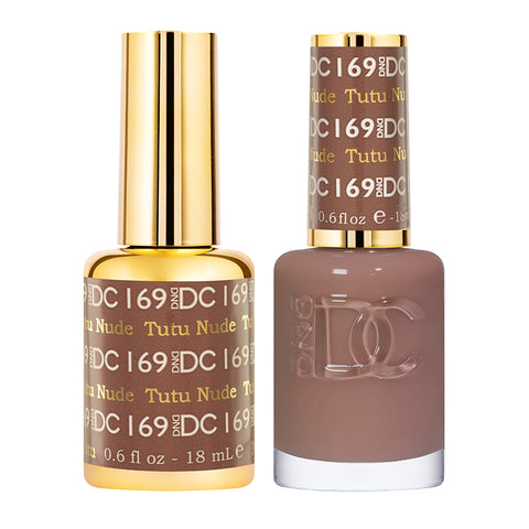 DND DC Duo Gel + Nail Lacquer Tutu Nude #169