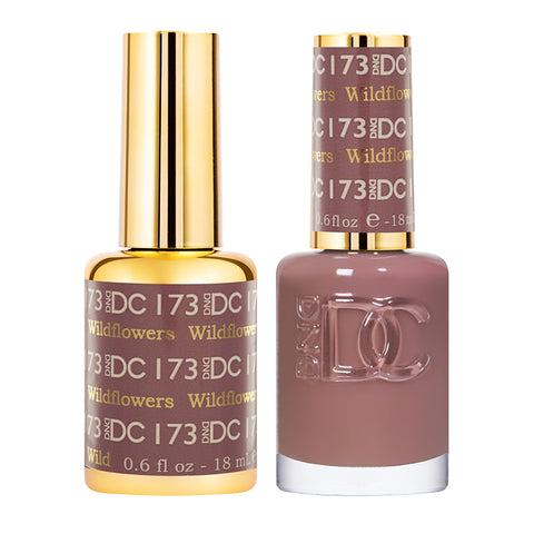 DND DC Duo Gel + Nail Lacquer Wildflowers #173