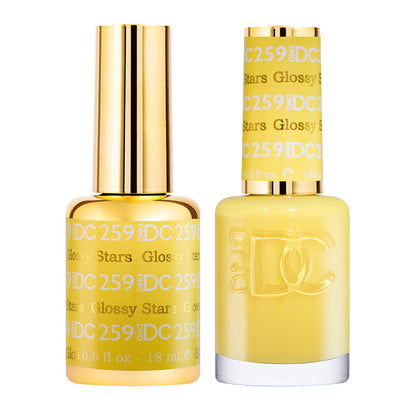 DC Glossy Stars #259 - Gel Polish & Lacquer Duo - CM Nails & Beauty Supply