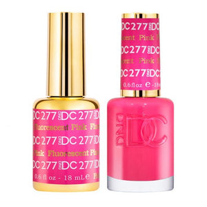 DC Fluorescent Pink #277 - Gel Polish & Lacquer