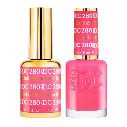 DC Echo Pink #280 - Gel Polish & Lacquer Duo - CM Nails & Beauty Supply