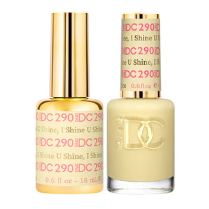 DC U Shine, I Shine #290 - Gel Polish & Lacquer Duo - CM Nails & Beauty Supply