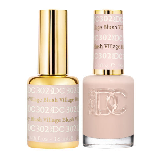 DC Blush Village #302 - Gel Polish & Lacquer Duo - CM Nails & Beauty Supply