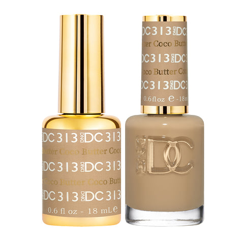 DC Duo Gel + Nail Lacquer Coco Butter #313