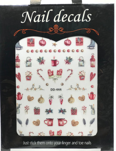 Christmas Nail Art Stickers (DD 444)