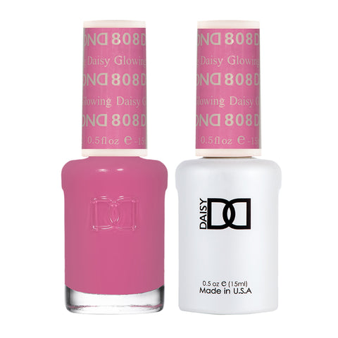 DND - Glowing Daisy #808 - Gel & Lacquer Duo