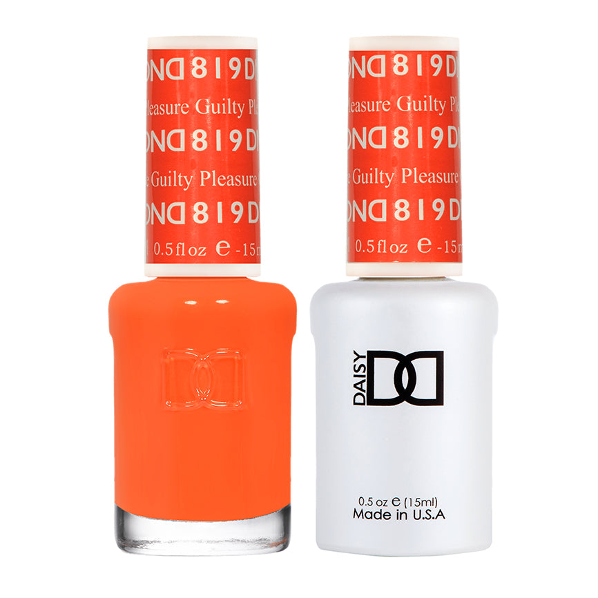 Dnd #819 Gel +Nail Lacquer Guilty Pleasure