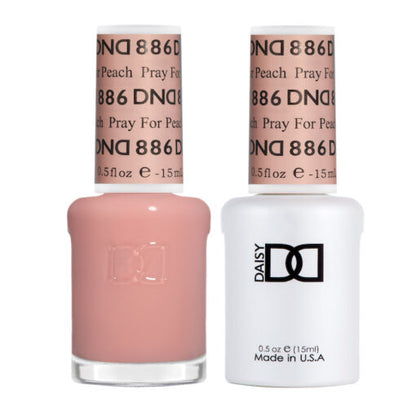 DND Pray For Peach #886 - Gel & Lacquer Duo - CM Nails & Beauty Supply
