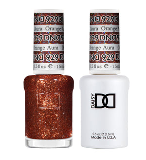 DND Orange Aura #929 - Gel & Lacquer Duo - CM Nails & Beauty Supply