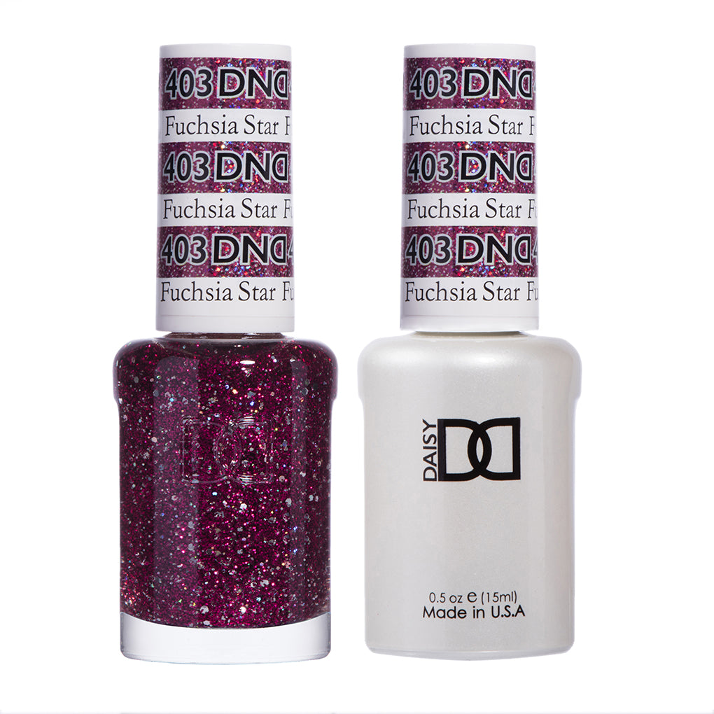 DND Fuchsia Star #403 - Gel & Lacquer Duo - CM Nails & Beauty Supply