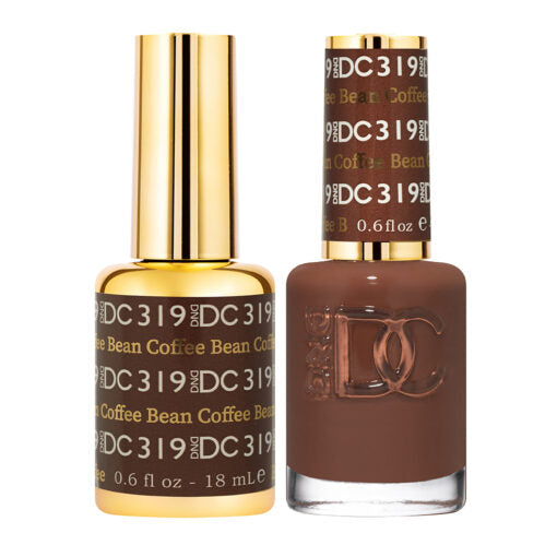 DC Coffee Bean #319 - Gel Polish & Lacquer Duo - CM Nails & Beauty Supply