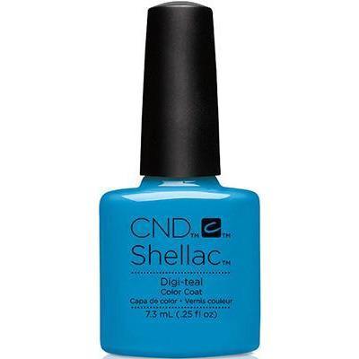 CND Shellac - Digi Teal (0.25 oz) | CND - CM Nails & Beauty Supply