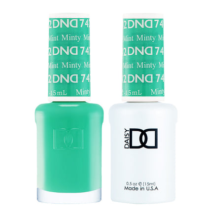 DND - Minty Mint #742 - Gel & Lacquer Duo - CM Nails & Beauty Supply