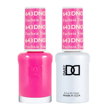DND - Fuchsia Touch #643 - Gel & Lacquer Duo - CM Nails & Beauty Supply