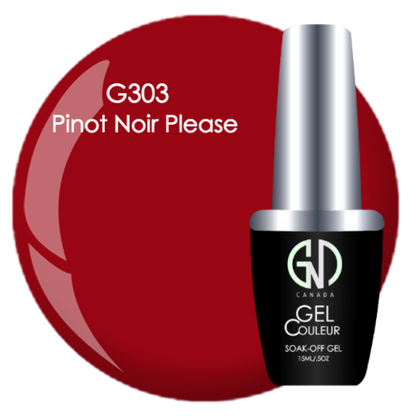 Pinot Noir Please - #303 | GND CANADA® 1-Step Gel - CM Nails & Beauty Supply