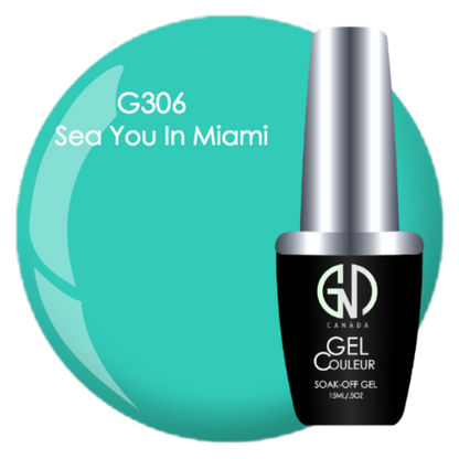 Sea You in Miami- #306 | GND CANADA® 1-Step Gel - CM Nails & Beauty Supply