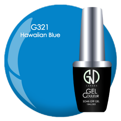 Hawaiian Blue - #321 | GND CANADA® 1-Step Gel - CM Nails & Beauty Supply