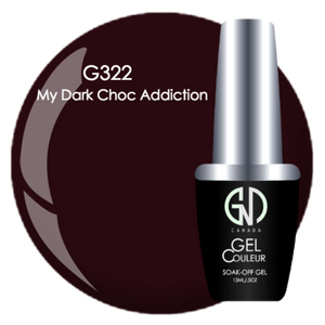 My Dark Choc Addiction | GND CANADA® 1-Step Gel - CM Nails & Beauty Supply