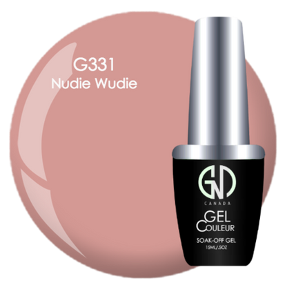 Nudie Wudie - #331 | GND CANADA® 1-Step Gel - CM Nails & Beauty Supply