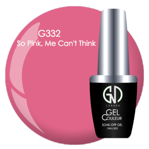 So Pink, Me Can't Think | GND CANADA® 1-Step Gel - CM Nails & Beauty Supply