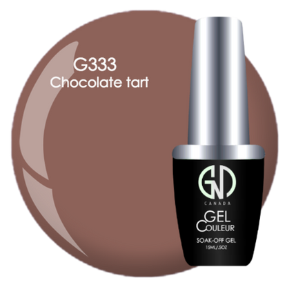 Chocolate Tart - #333 | GND CANADA® 1-Step Gel - CM Nails & Beauty Supply