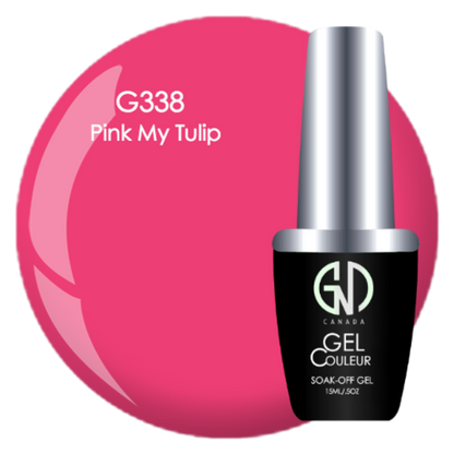 Pink My Tulip - #338 | GND Canada® 1-Step Gel - CM Nails & Beauty Supply