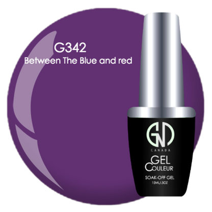 Between the Blue and Red - #342 | GND Canada® 1-Step Gel - CM Nails & Beauty Supply