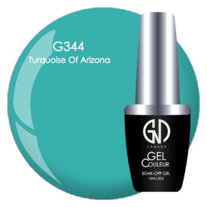 Turquoise of Arizona - #344 | GND Canada® 1-Step Gel - CM Nails & Beauty Supply