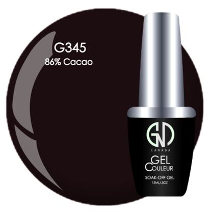 Cacao - #345 | GND Canada® 1-Step Gel - CM Nails & Beauty Supply